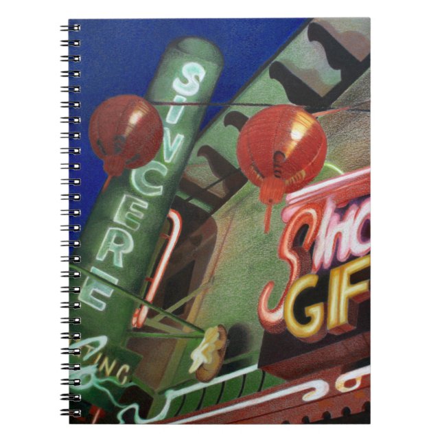 Cuaderno Comunicado de caracol en espiral de importación si (Frente)
