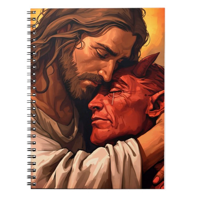 Cuaderno Comunicado de Jesucristo del Bloc de notas Lucifer (Frente)