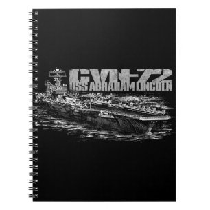 Cuaderno Comunicado de prensa de Abraham Lincoln (80 página