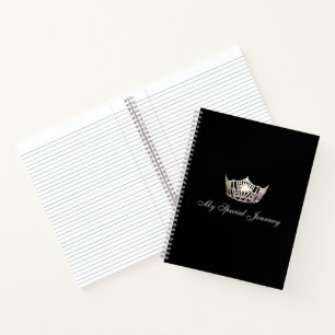 Cuaderno Comunicado de prensa de Miss América Personalizado