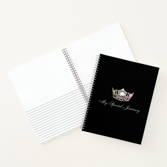 Cuaderno Comunicado de prensa de Miss América Personalizado (Interior)