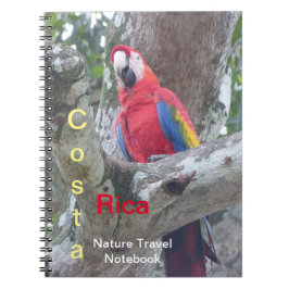Cuaderno Comunicado de viaje para aves en la jungla de Cost