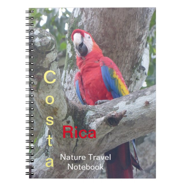 Cuaderno Comunicado de viaje para aves en la jungla de Cost (Frente)