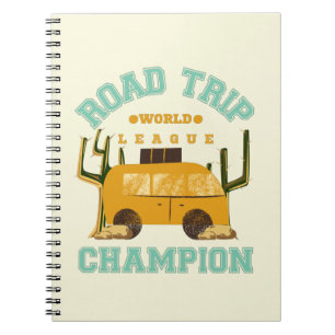 Cuaderno Comunicado de viaje por carretera moderno