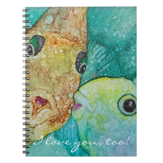 Cuaderno Comunicado "Kissy Fishy Personalize (Frente)