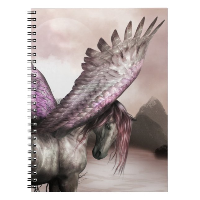 Cuaderno con alas de Pegaso (Frente)