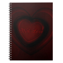 Cuaderno Con Bloc de notas de amor