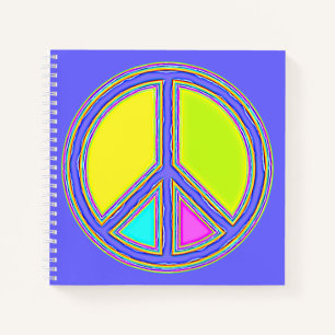 Cuaderno Con colores rellenados Firma PEACE 1