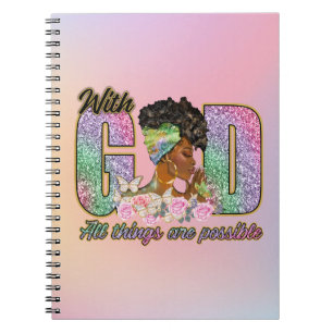 Cuaderno Con Dios, todas las cosas son posibles