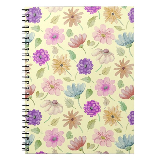 Cuaderno Con Flores (Frente)