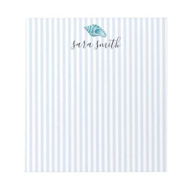 Cuaderno con franja de concha de caracol personali (Frente)