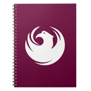 Cuaderno con la bandera de la ciudad de Phoenix