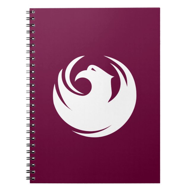 Cuaderno con la bandera de la ciudad de Phoenix (Frente)