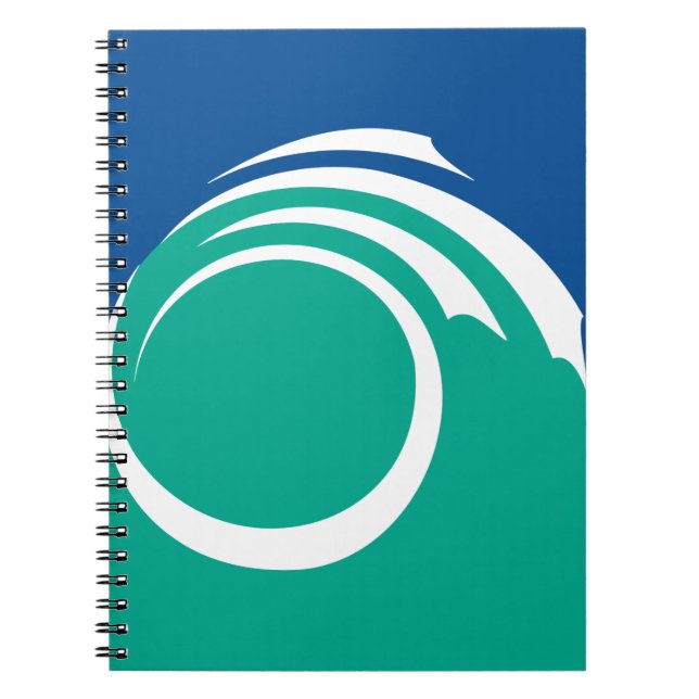 Cuaderno con la bandera de Ottawa, Canadá (Frente)