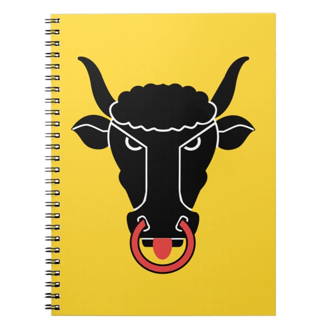 Cuaderno con la bandera de Uri, Suiza (Frente)