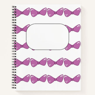 Cuaderno con Lazo Morado