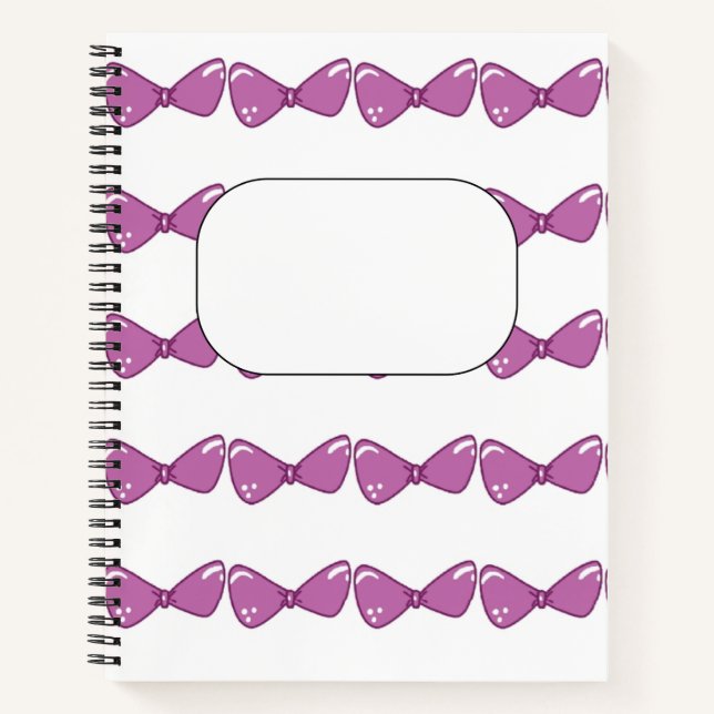 Cuaderno con Lazo Morado (Anverso)