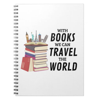 Cuaderno Con Libros Podemos Viajar El Binder P De Los Tres 