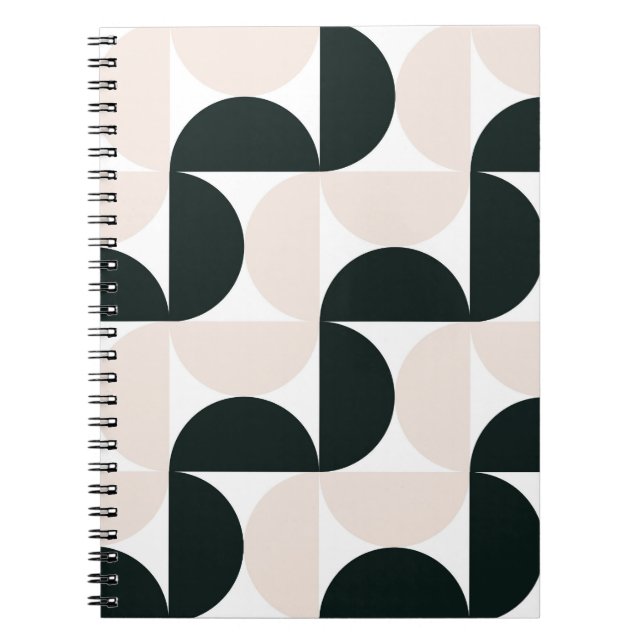 Cuaderno con patrón geométrico (Frente)