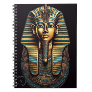 Cuaderno con tapa faraónica