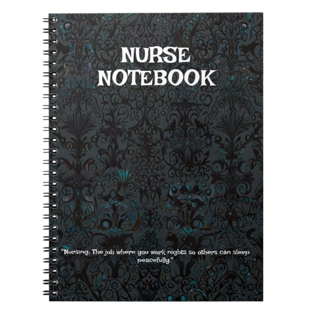 Cuaderno Con Tema de Enfermera  (Frente)