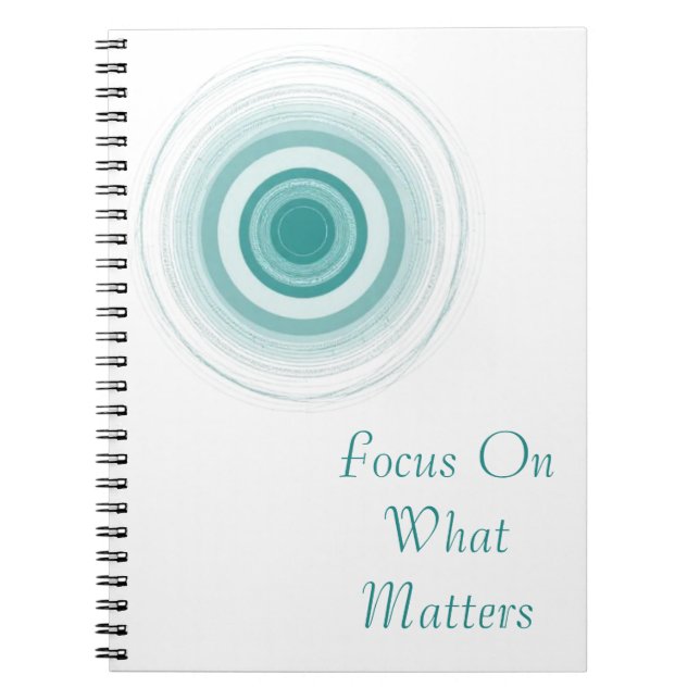 Cuaderno Concentric Focus - Modern Cover Art (Frente)