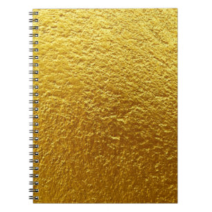 Cuaderno Concepto de textura de pared de oro abstracto, ant