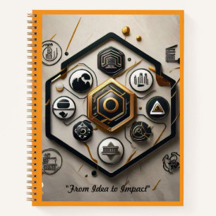 Cuaderno "Conceptos visionarios creativos"
