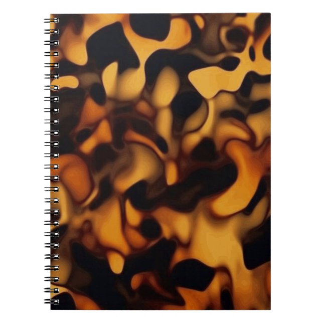 Cuaderno Concha de Tortuga Patrón de Caparazón de Tortuga Á (Frente)