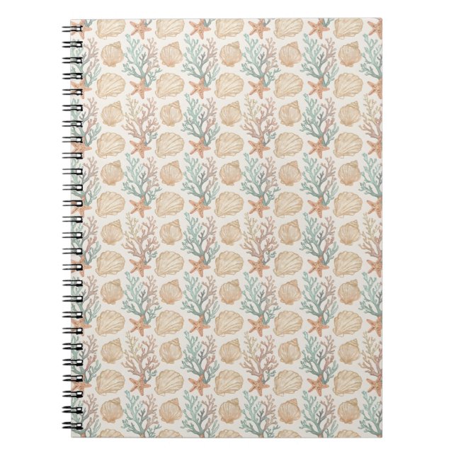 Cuaderno Conchas y Coral (Frente)