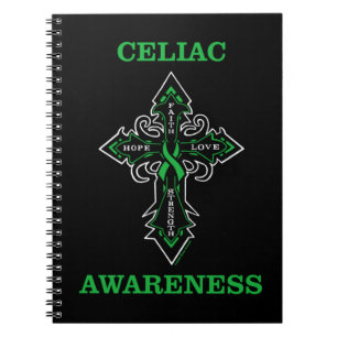 Cuaderno Conciencia cruzada...Bloc de notas Celiac
