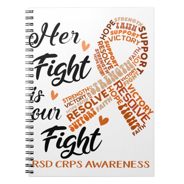 Cuaderno Conciencia de RSD CRPS Su lucha es nuestra lucha (Frente)