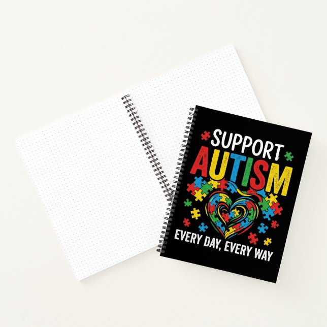 Cuaderno Conciencia del autismo (Interior)