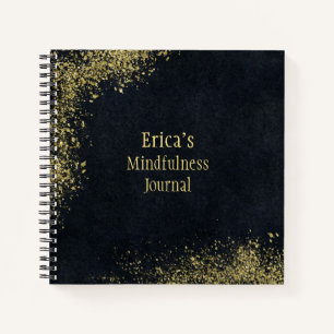 Cuaderno Conciencia personalizada de la caída de oro