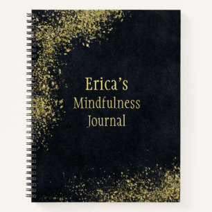 Cuaderno Conciencia personalizada de la caída de oro