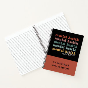 Cuaderno Conciencia retro sobre la salud mental