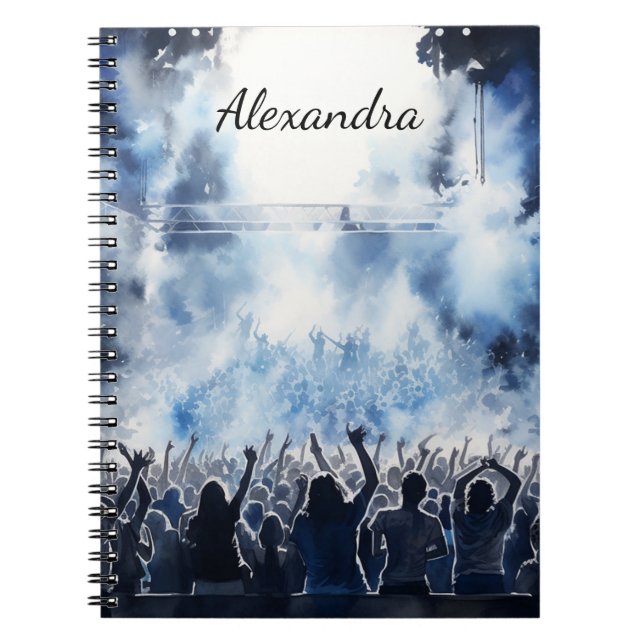 Cuaderno Concierto de música (Frente)