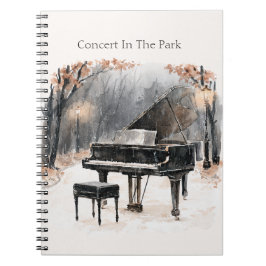Cuaderno Concierto de Piano en el Parque