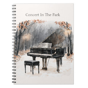 Cuaderno Concierto de Piano en el Parque