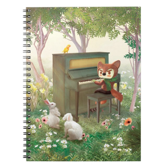 Cuaderno Concierto de piano forestal (Frente)