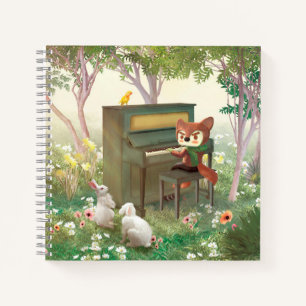 Cuaderno Concierto de piano forestal