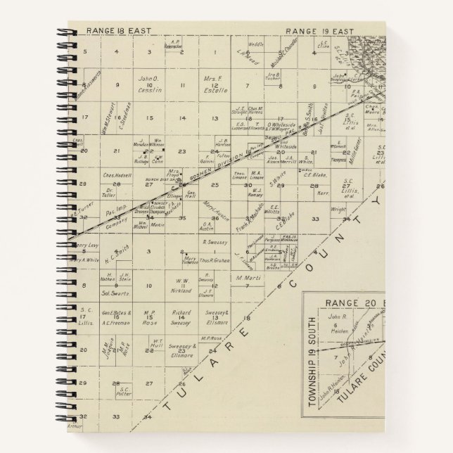 Cuaderno Condado de Fresno, California 15 (Anverso)