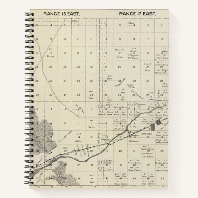 Cuaderno Condado de Fresno, California 20 (Anverso)