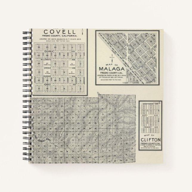 Cuaderno Condado de Fresno, California 22 (Anverso)