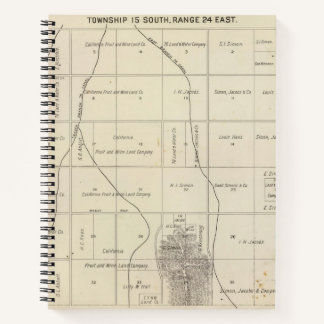 Cuaderno Condado de Fresno, California 23