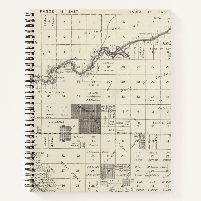 Cuaderno Condado de Fresno, California 27 (Anverso)