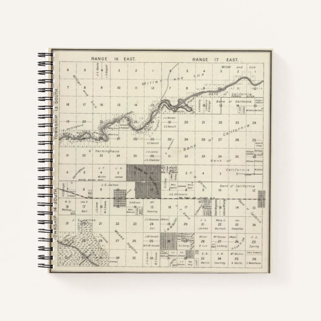 Cuaderno Condado de Fresno, California 27 (Anverso)