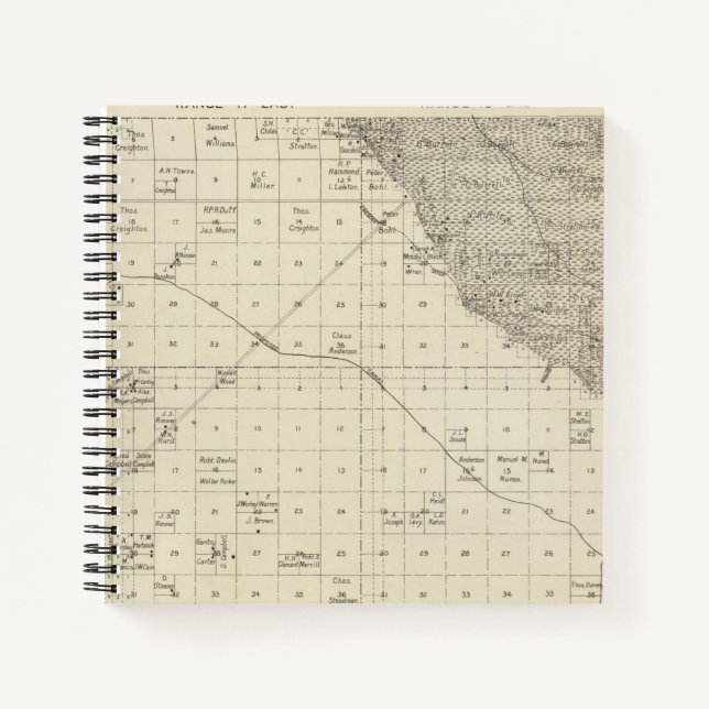 Cuaderno Condado de Fresno, California 29 (Anverso)