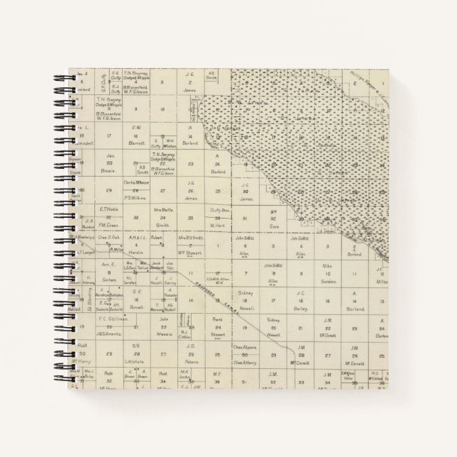 Cuaderno Condado de Fresno, California 6 (Anverso)