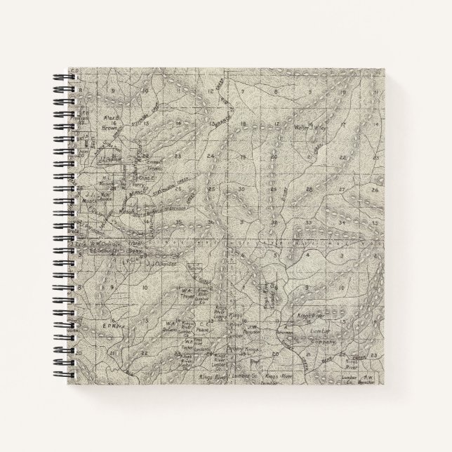 Cuaderno Condado de Fresno, California 9 2 (Anverso)